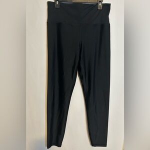 Athleta Black Elation Shine Tights Leggings